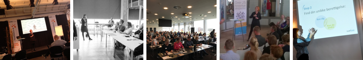 Billeder fra online og fysiske foredrag og workshops gennem +20 år (4)