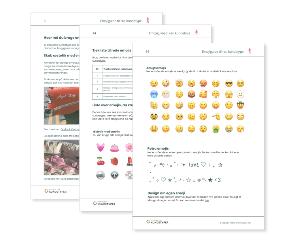 Dette får du i emojiguiden